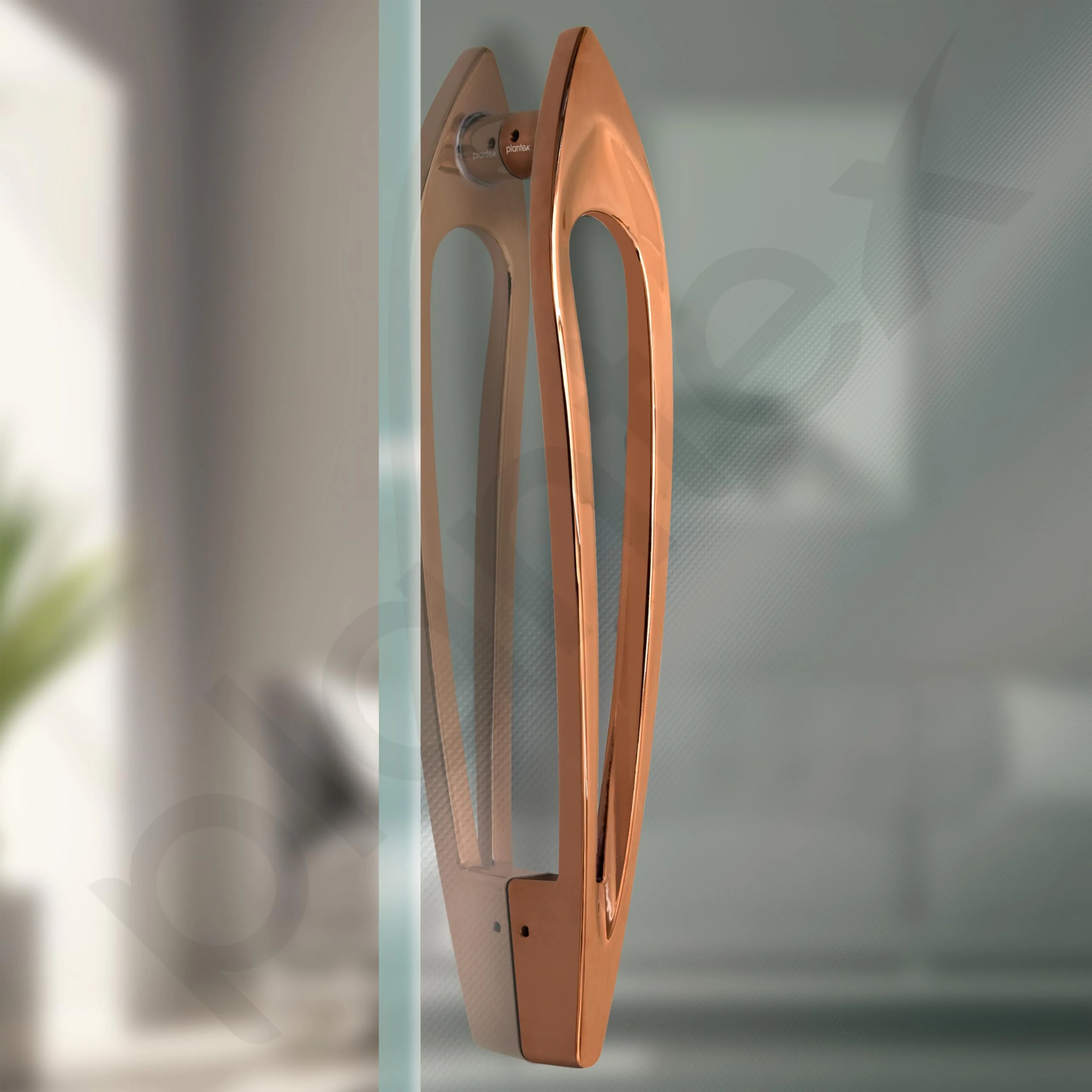 Plantex 15 Inch Main Door Handle for Wooden Doors, Pull-Push Handle Accessories (Pack of 1, Rose Gold) - Image 6