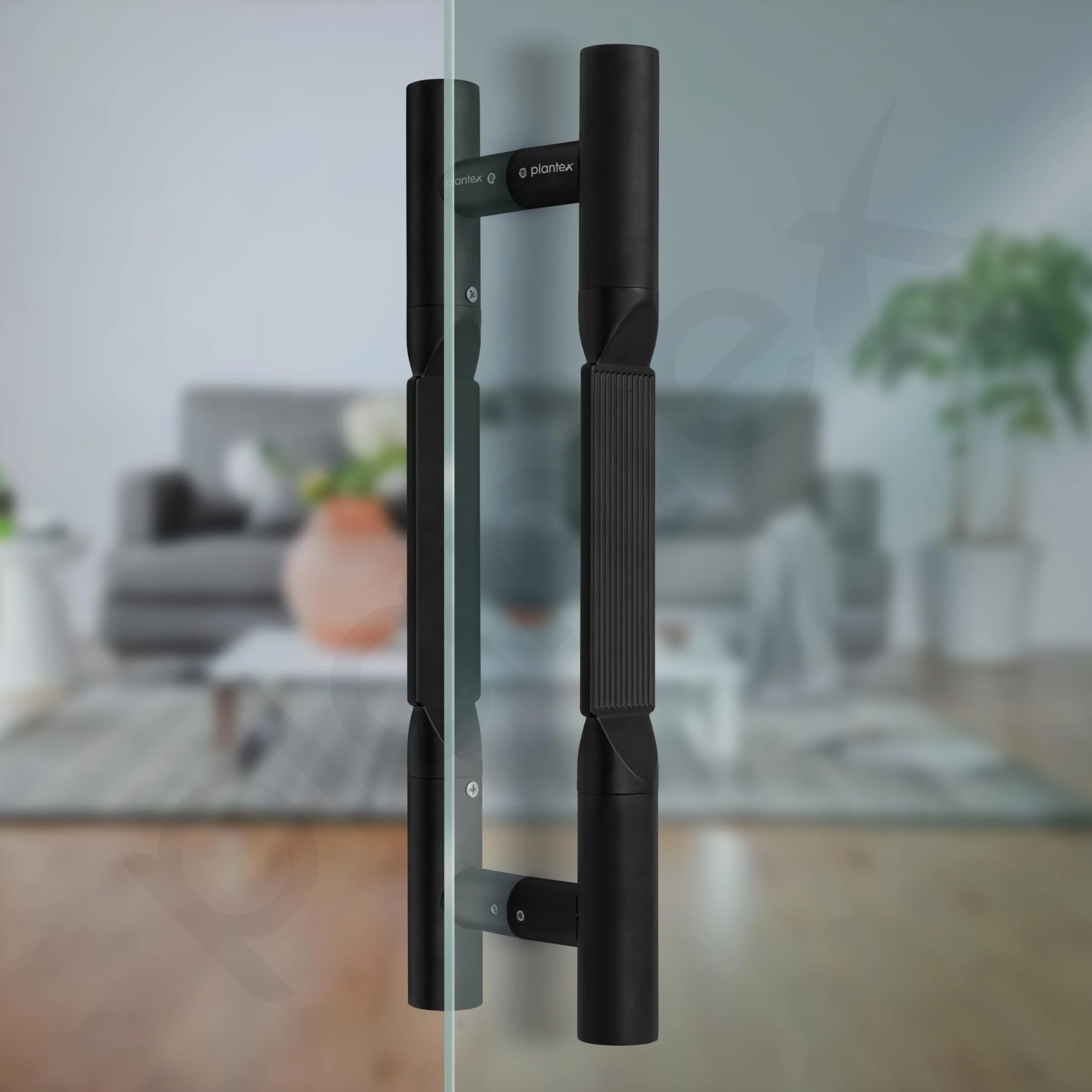 Plantex 15 Inch Main Door Handle for Wooden Doors - Pull-Push Handle Accessory (Pack of 1, Black) 3 Years Warranty - Image 6