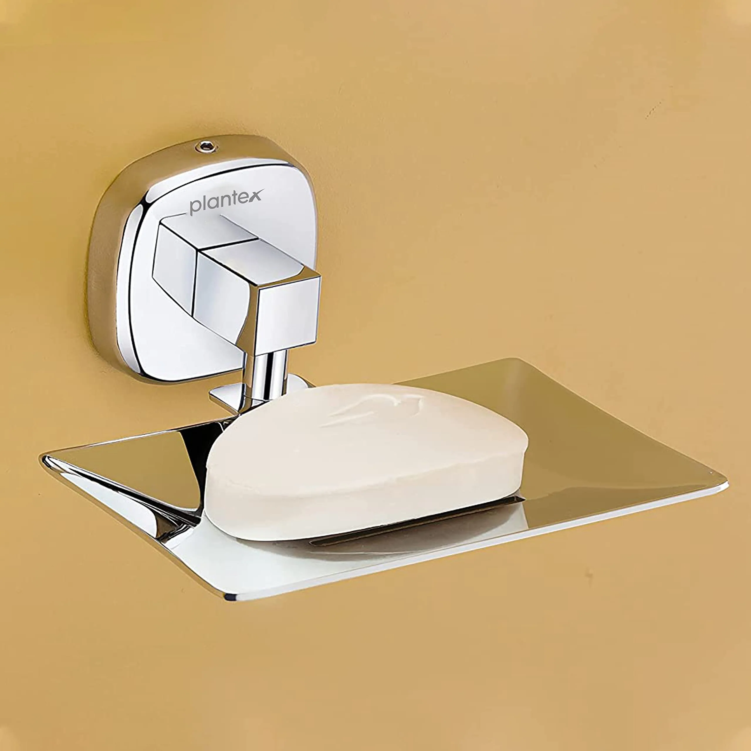Plantex 304 Grade Stainless Steel Soap Holder for Bathroom/Soap Dish/Soap Stand/Bathroom Accessories - Maxx (Chrome) - Image 5