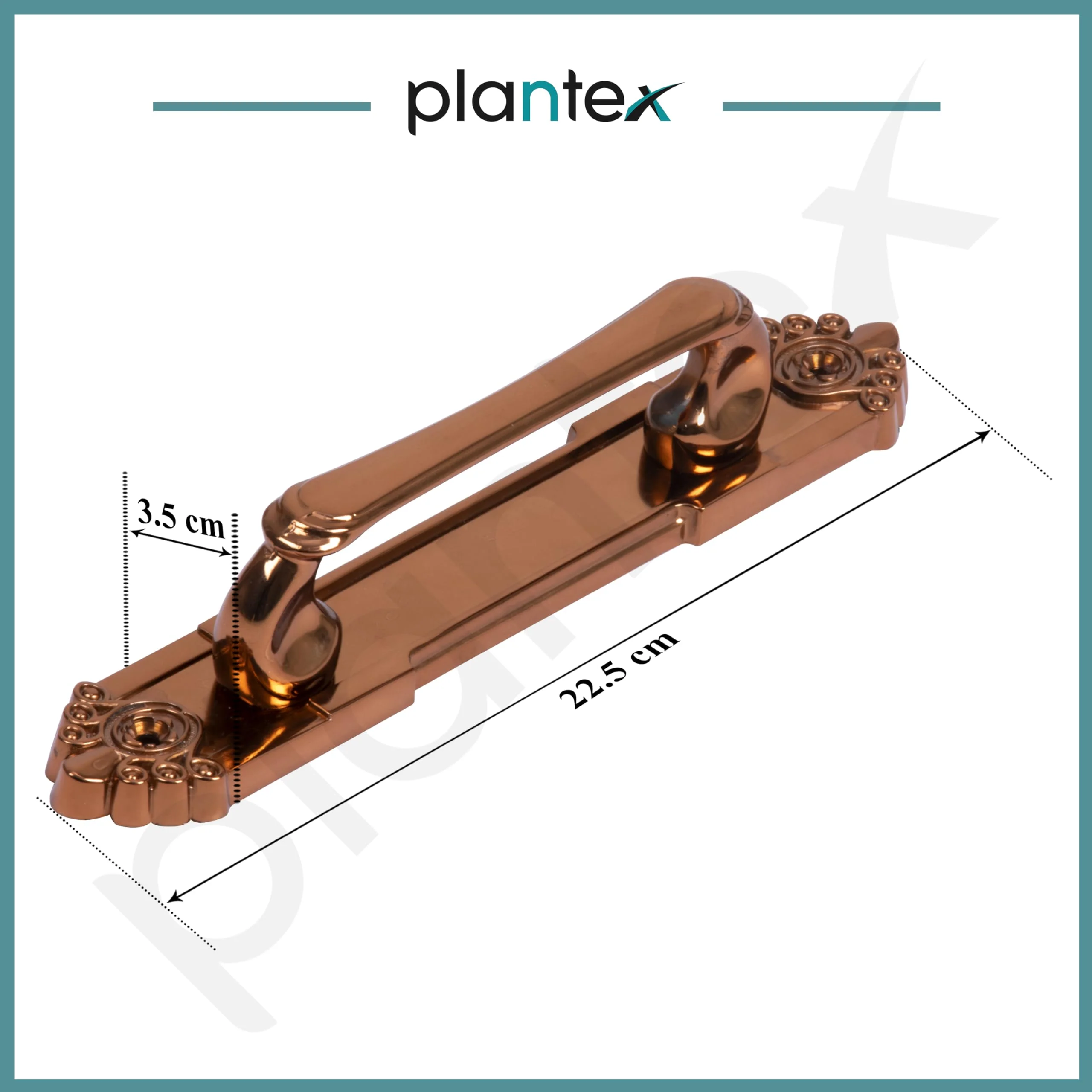 Plantex 8 Inch Heavy Duty Main Door Handle/Pull Push Handle for Main Door Home & Hotel/3 Years Warranty Pack of 1 (294, Rose Gold Finish) - Image 2