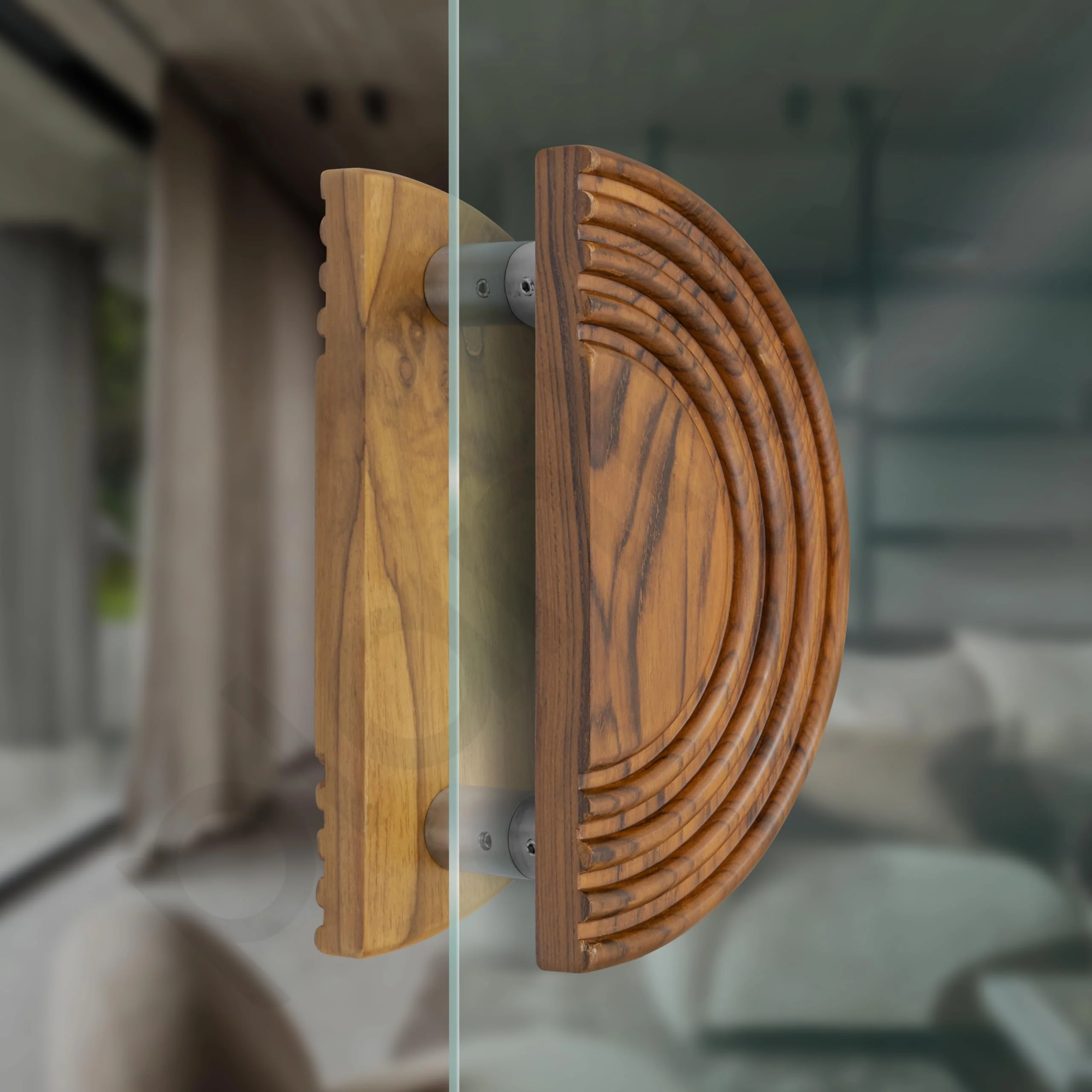 Plantex 8 Inch Main Door Handle/Wooden Handle for Door/Pull-Push Door Handle/Door Accessories (Pack of 1) - Image 5