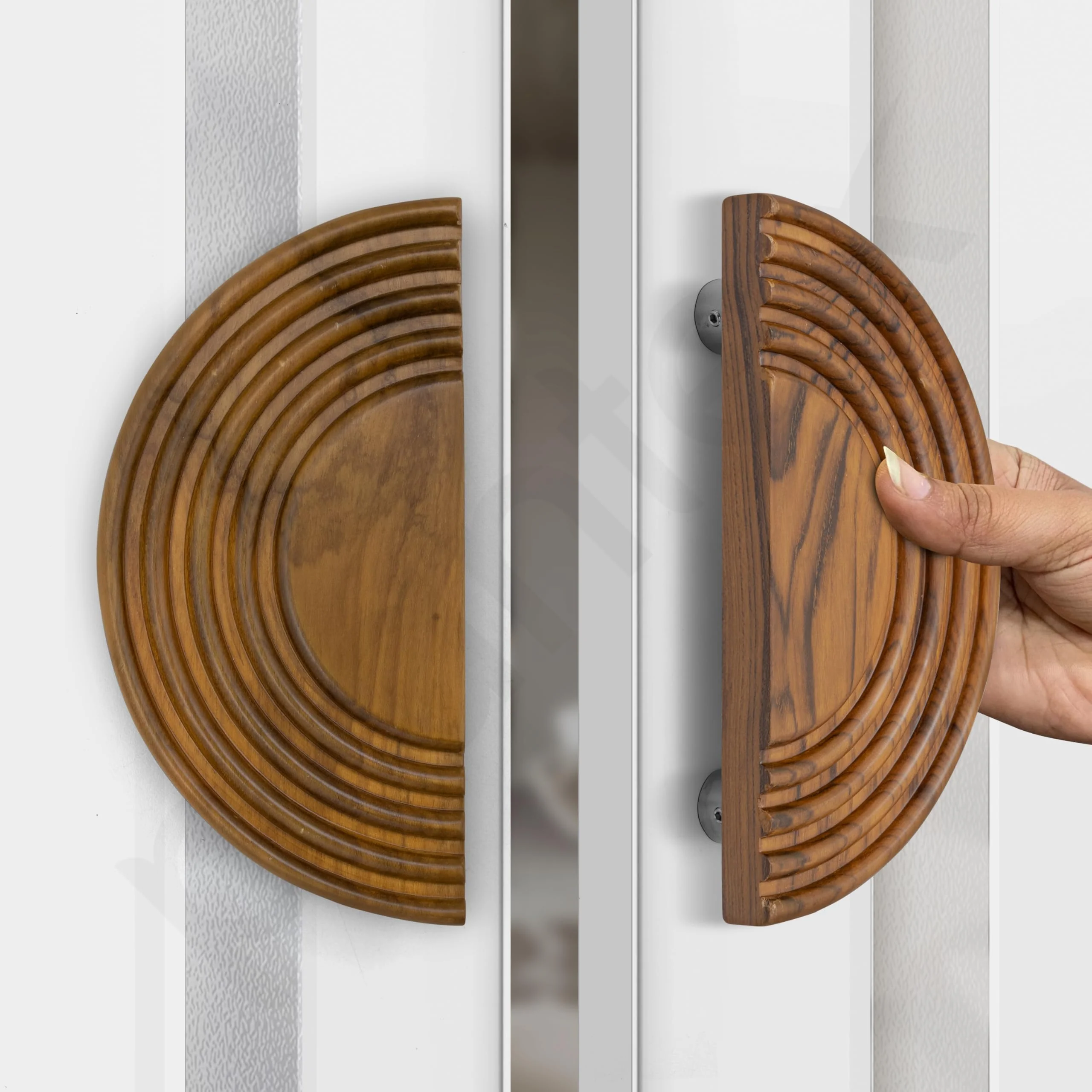 Plantex 8 Inch Main Door Handle/Wooden Handle for Door/Pull-Push Door Handle/Door Accessories (Pack of 1) - Image 6