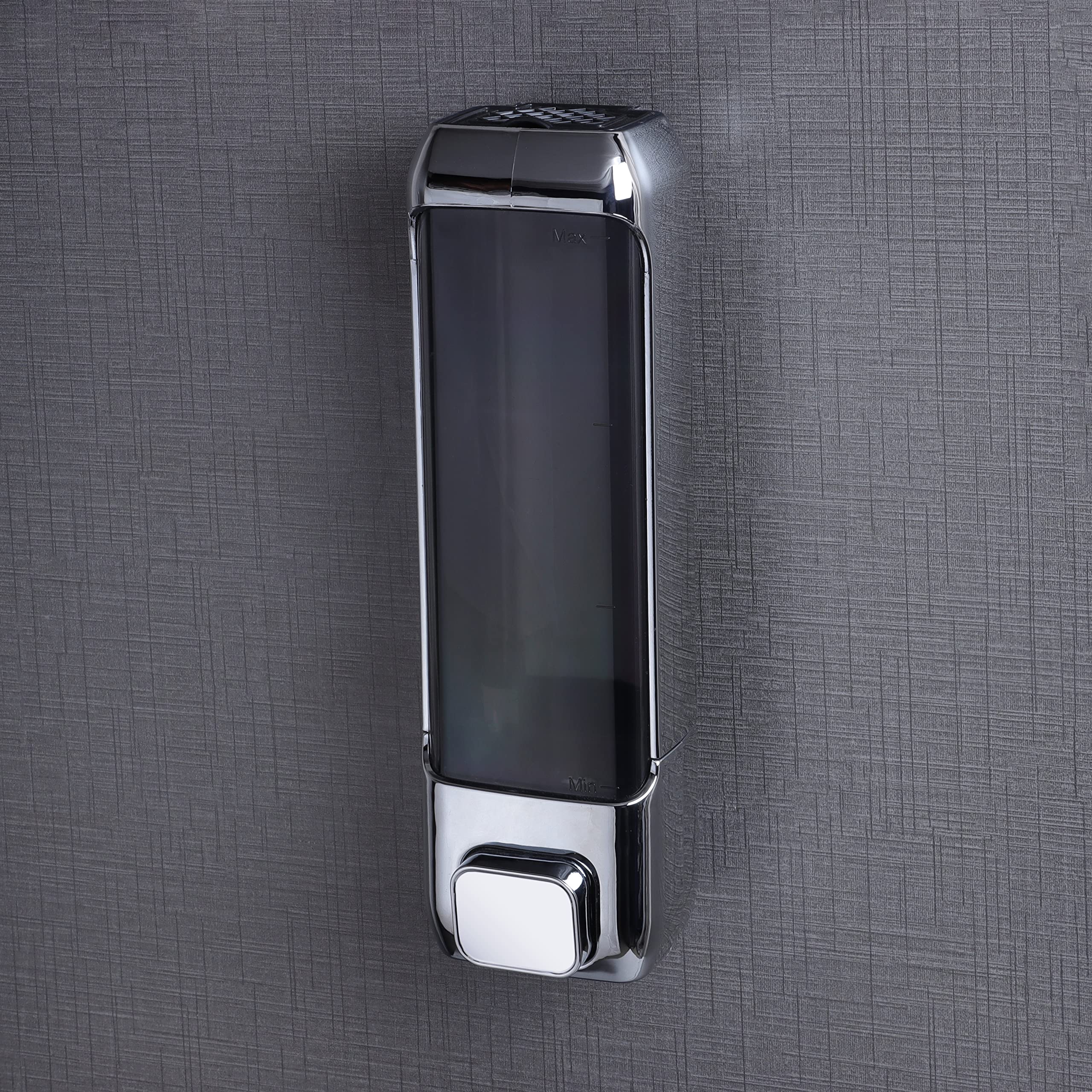 Plantex ABS Plastic Multipurpose Soap Handwash Dispenser for Shampoo & Body Lotion - Ideal for Hospitals, Hotels, Restaurants, Offices, Bathroom & Toilet (Chrome) - Image 5