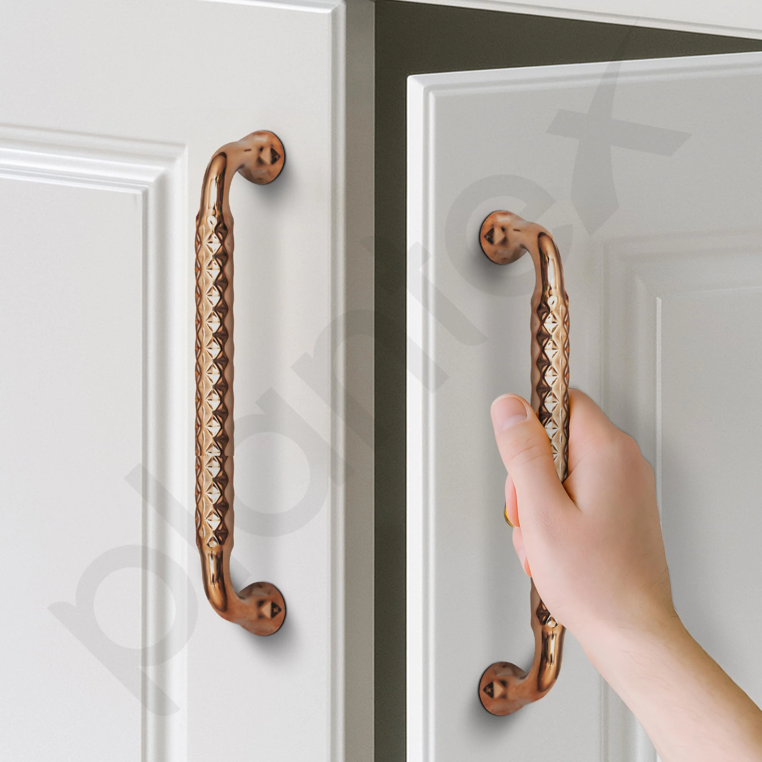 Plantex Cabinet Handle/160mm Handle for Cabinet/Wardrobe Handle/Door Pull-Push Handle for Home/Office - Pack of 1 (Rose Gold) - Image 7