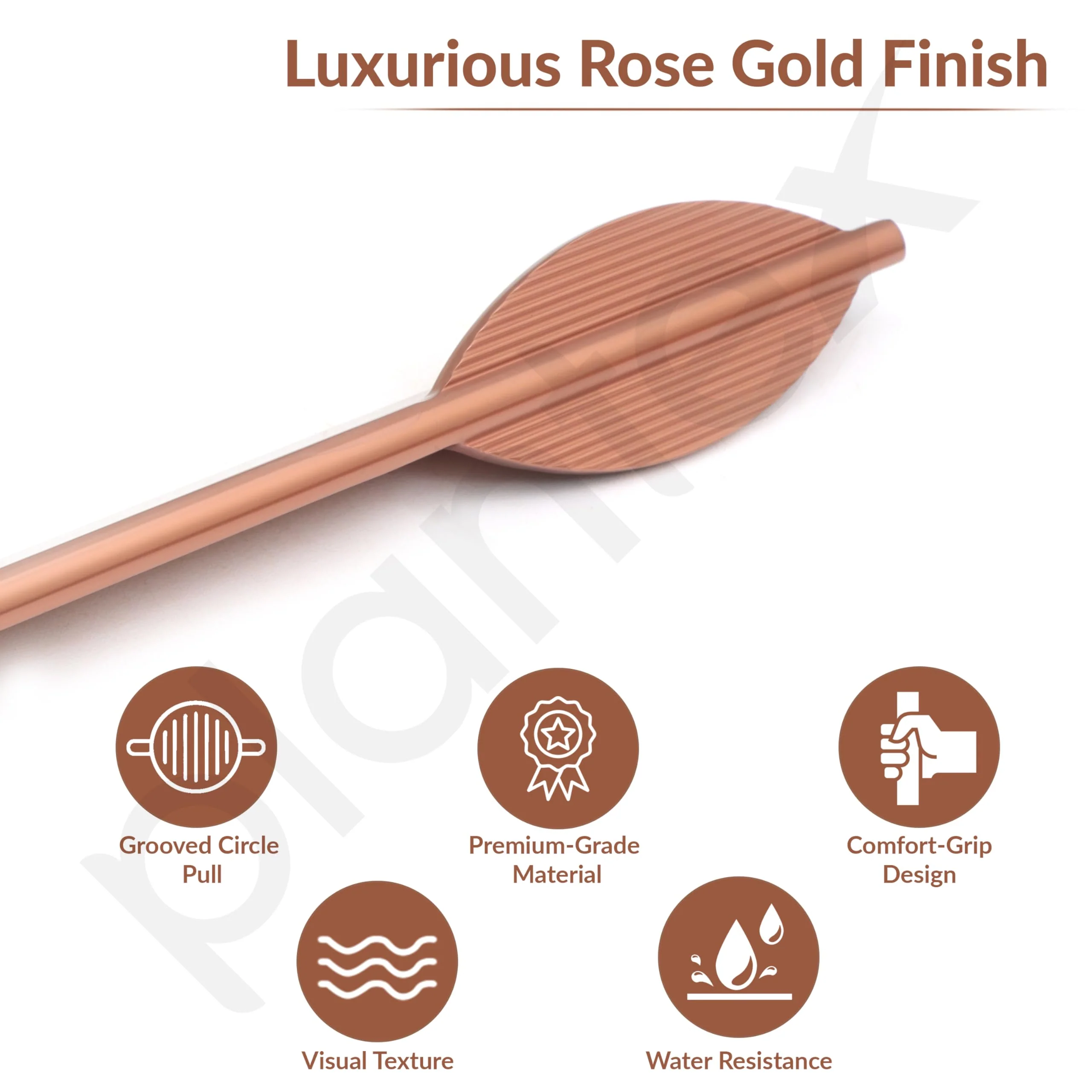 Plantex Cabinet Handle/288mm Handle for Cabinet/Door & Home Decore/Door Pull-Push Handle for Home/Office - Pack of 1 (Rose Gold) - Image 2