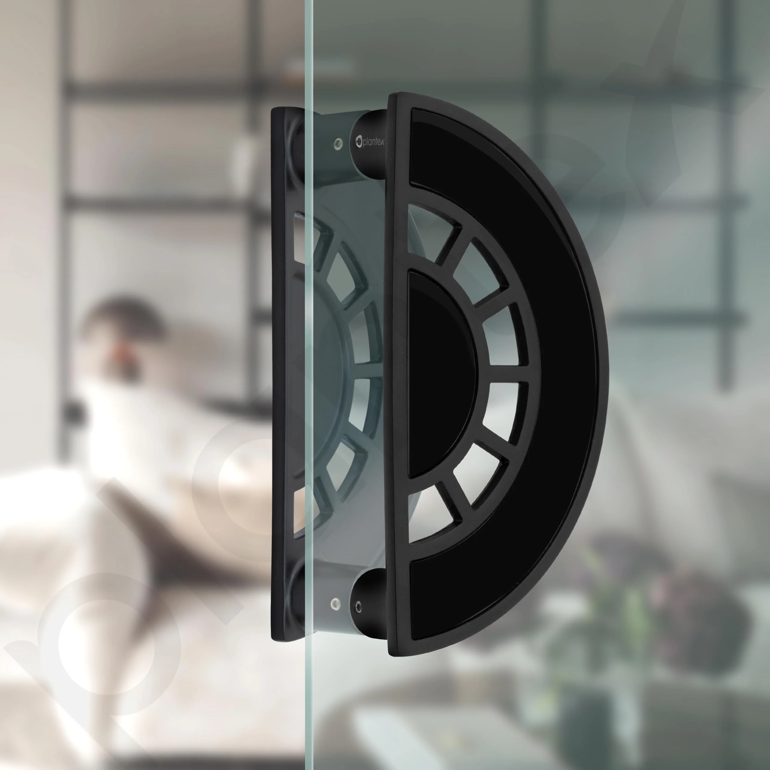Plantex Door Handle/8 Inch Main Door Handle/Door Handle for Home/Pull-Push Door Handle/Door Accessories - Pack of 1 (Black) - Image 6