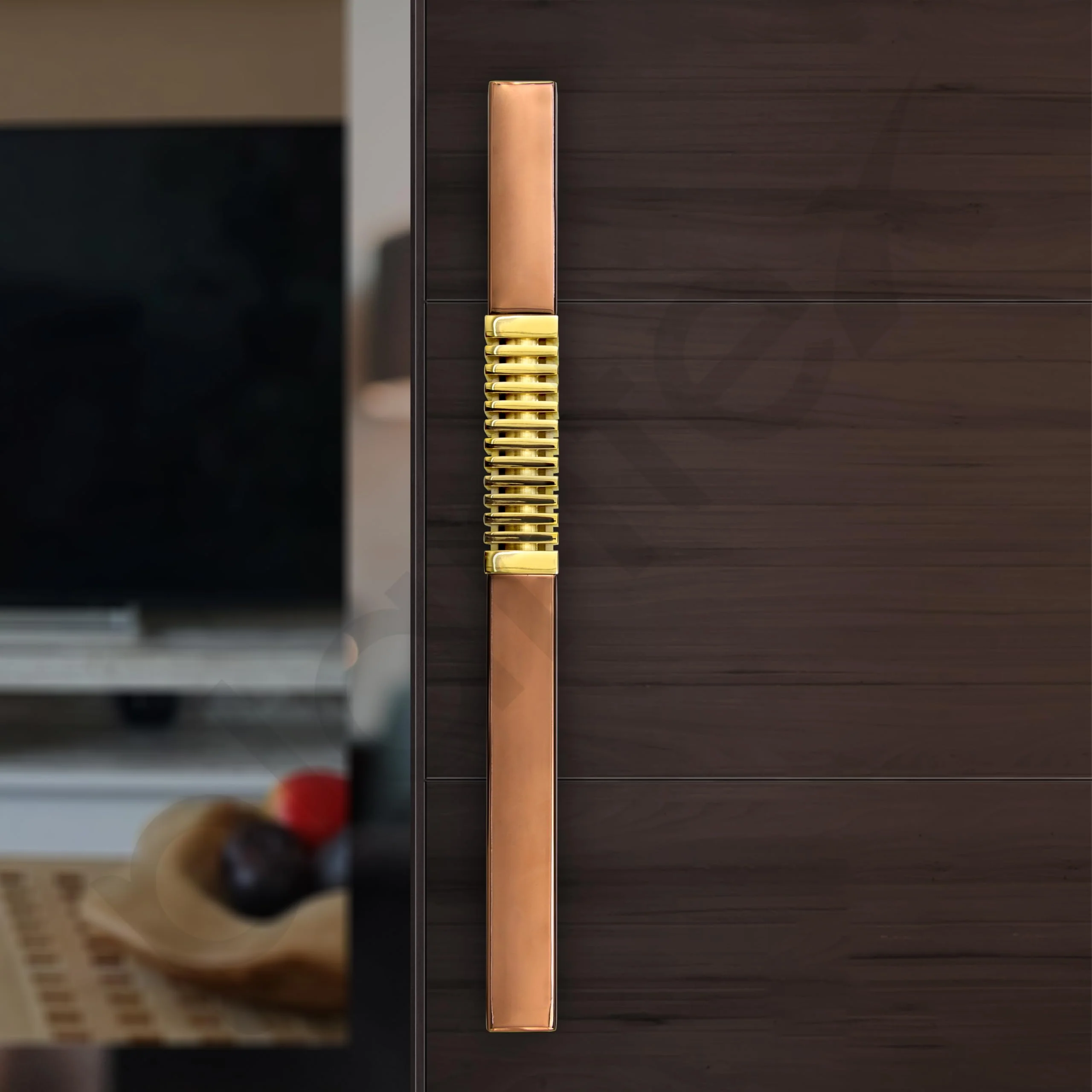 Plantex Door Handle/Stainless Steel Handle for Main Door/12 Inch Pull-Push Handle for Home/Office/Hotel - Pack of 1 (PVD Rose Gold and Gold) - 3 Years Warranty - Image 7