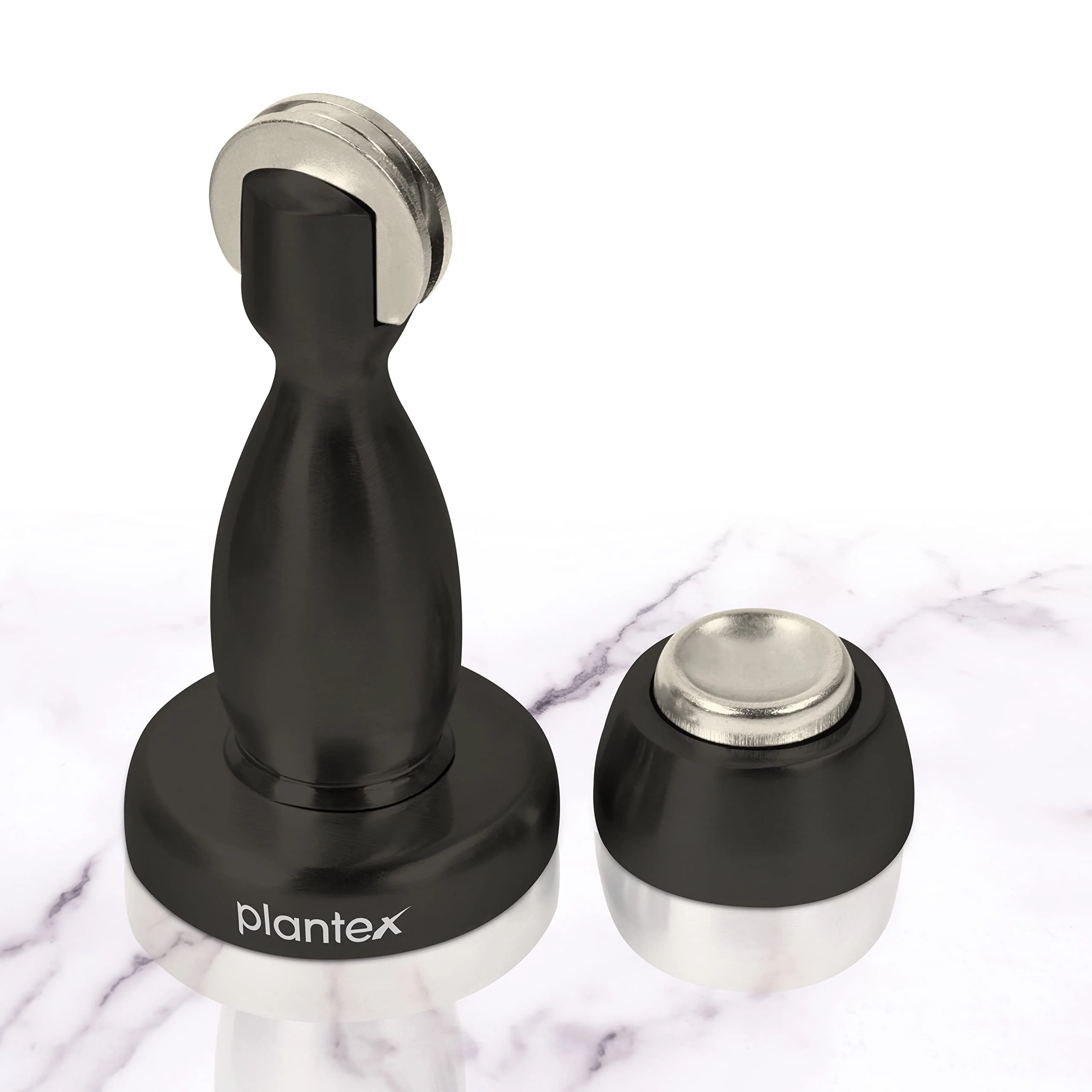 Plantex Door Magnet Stopper/Door Stopper with Door Magnetic/Door Stopper for Main Door/360 Degree Magnet Door - (4 Inch,Black) - Image 7