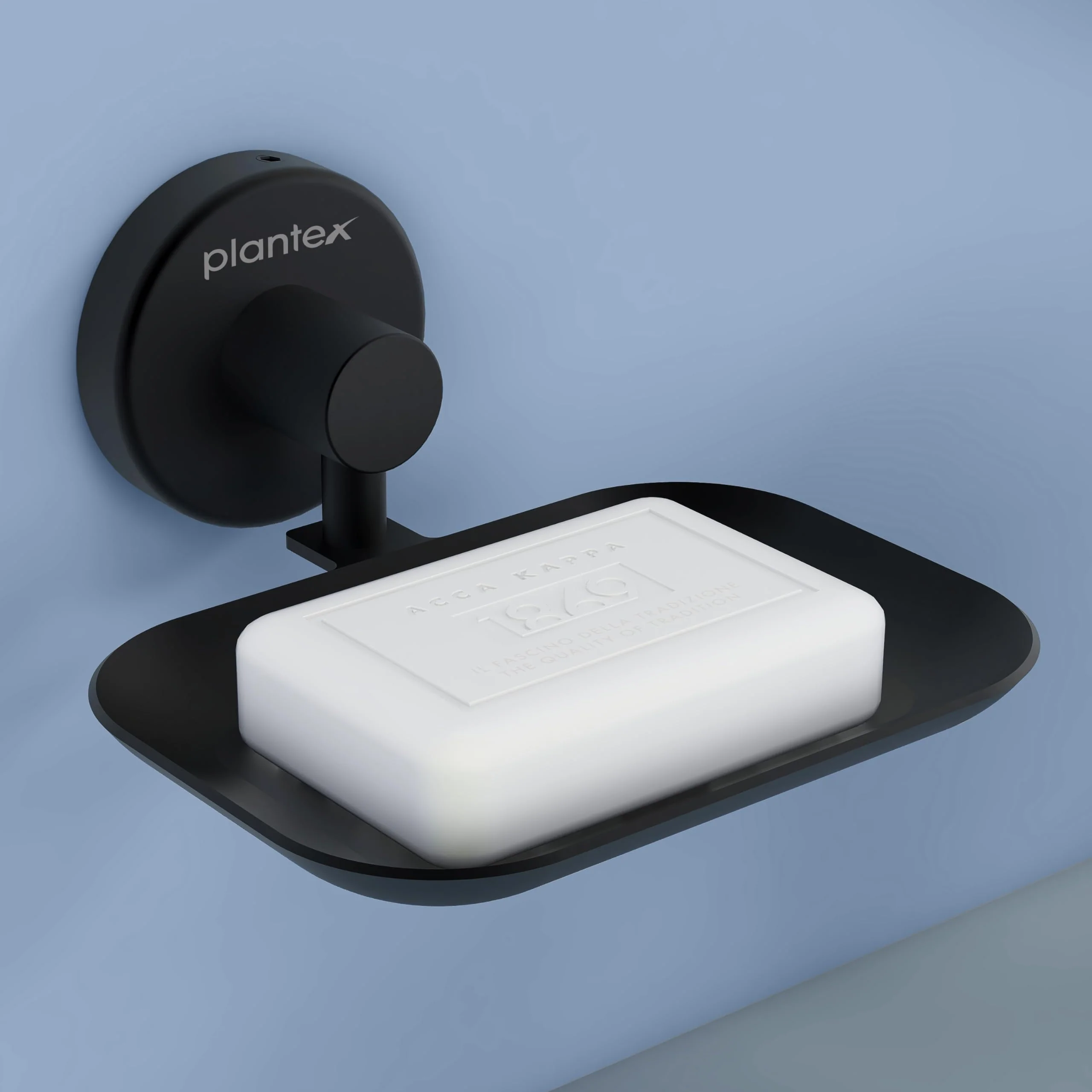 Plantex Galaxy 304 Grade Stainless Steel Single Soap Dish/Soap Stand/Soap Holder/Bathroom Accessories – (Black) - Image 7