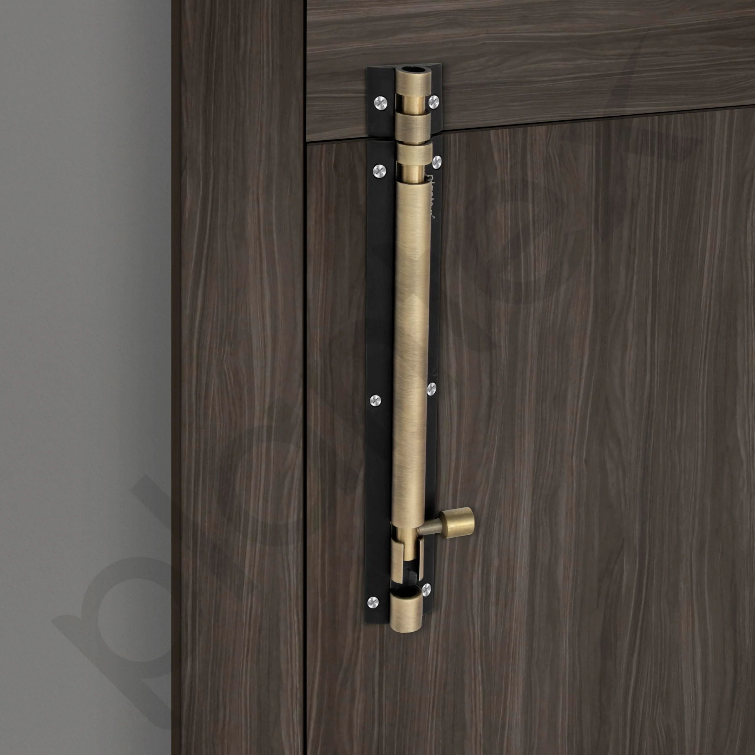 Plantex Heavy Duty 8-inch Joint-Less Tower Bolt for Wooden and PVC Doors for Home Main Door/Bathroom/Windows/Wardrobe - Pack of 1 (703, Brass Antique) - Image 5