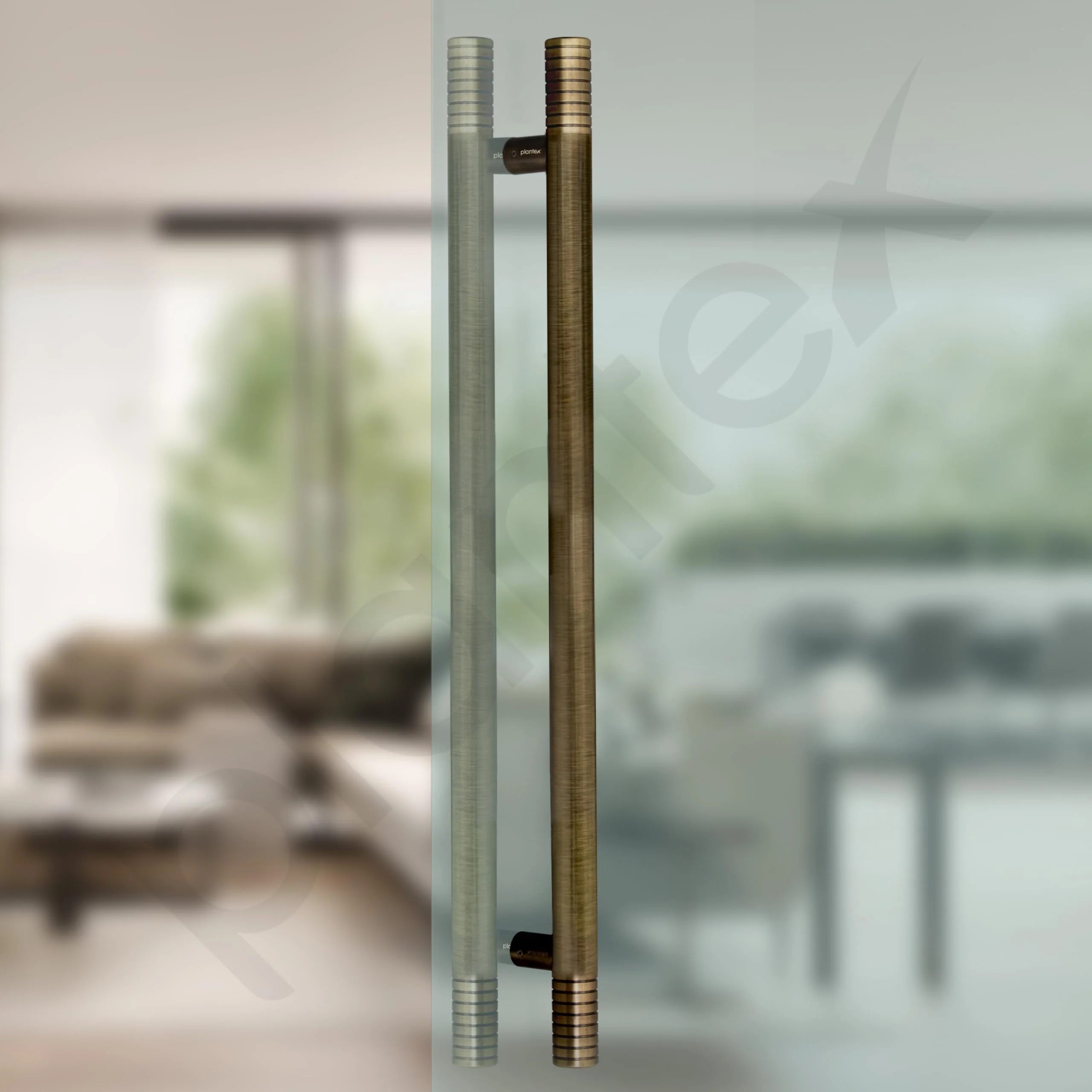 Plantex Heavy Duty Door Handle/30 inch Main Door Handle/Door Pull-Push Handle/Door & Home Decor - Pack of 1 (Brass Antique) - 3 Years Warranty - Image 6