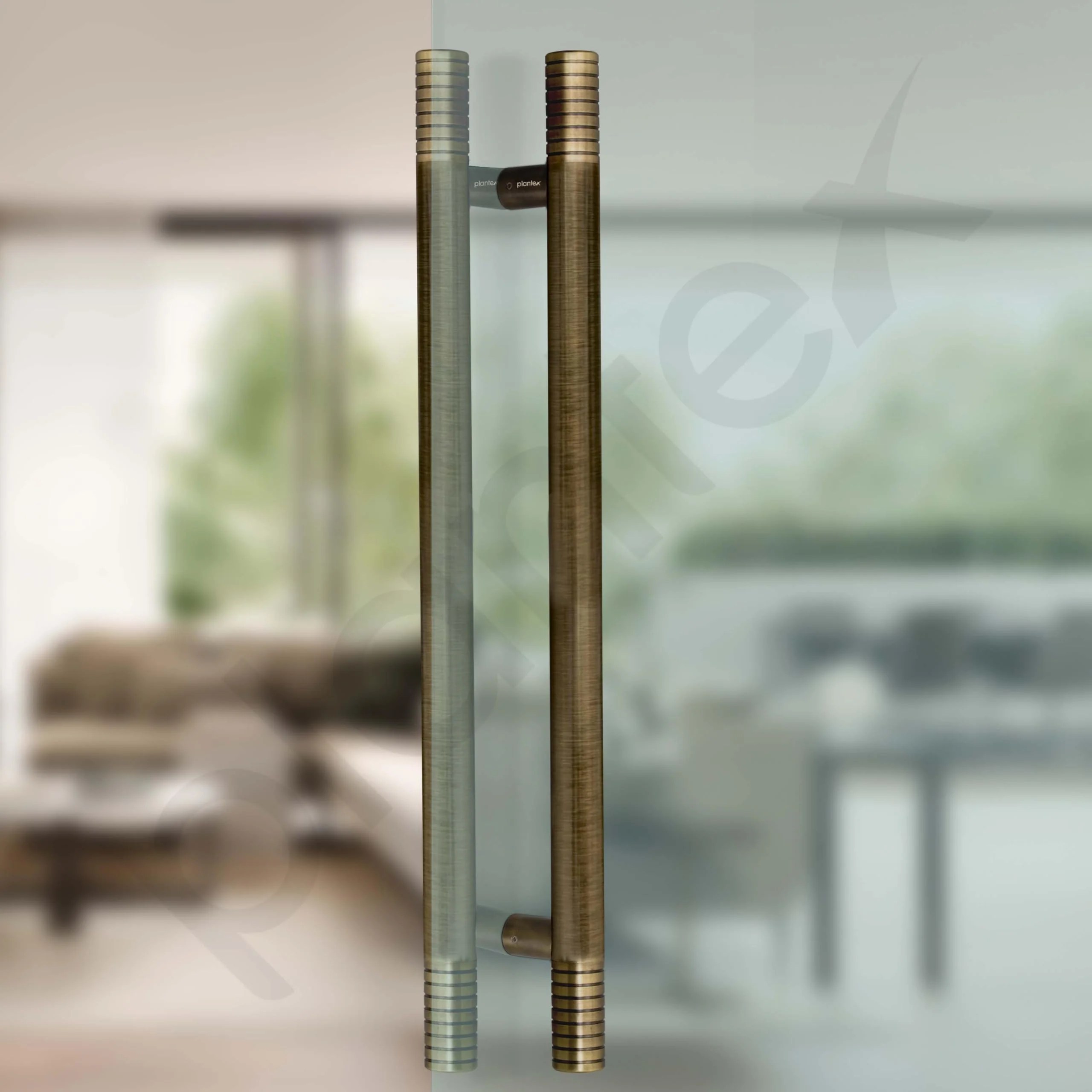 Plantex Heavy Duty Door Handle/Door & Home Decor/24 inch Main Door Handle/Door Pull-Push Handle - Pack of 1 (Brass Antique) - 3 Years Warranty - Image 6