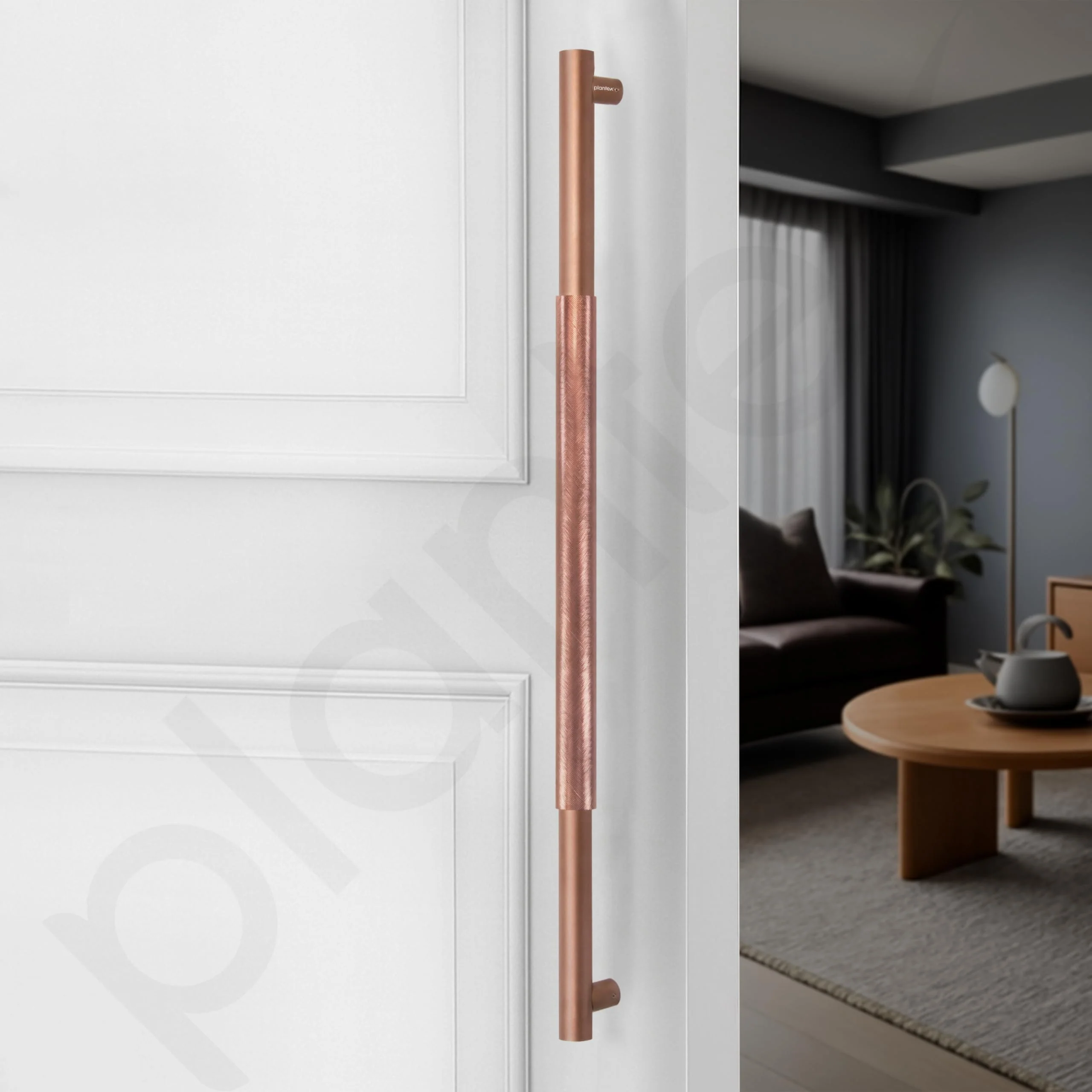 Plantex Heavy Duty Door Handle/Door & Home Decor/36 inch Main Door Handle/Door Pull-Push Handle - Pack of 1 (PVD Rose Gold) - Image 6