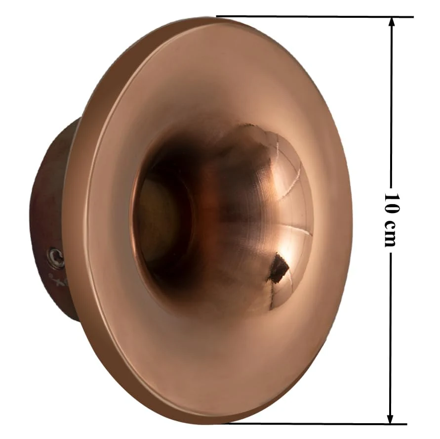 Plantex Heavy Duty Glass Door Handle/100 mm Main Glass Door Knob Handle/Pull-Push Knob for Glass Door Handle - Pack of 1 (PVD Rose Gold) - Image 5