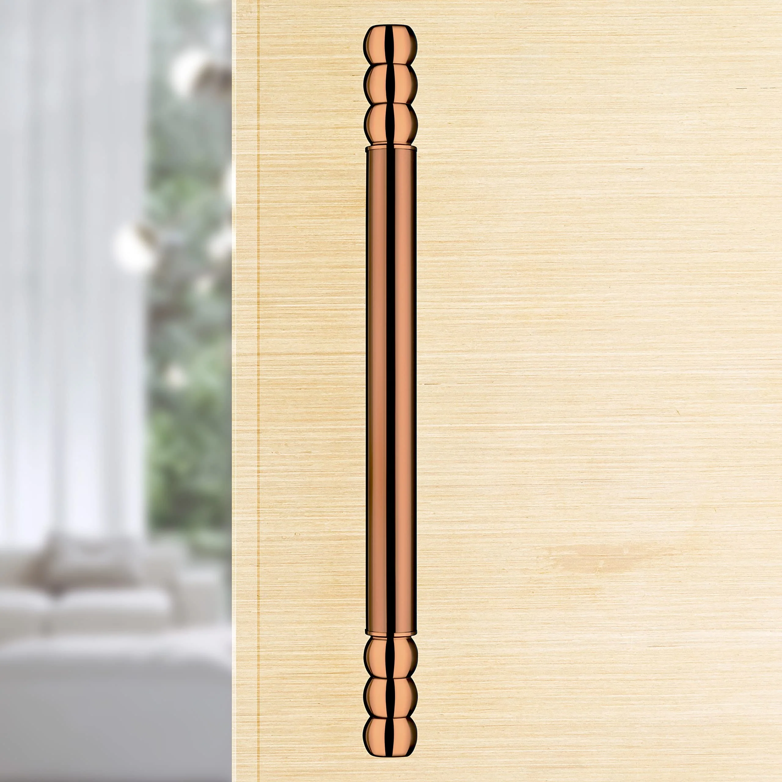 Plantex Heavy Duty Main Door Handle/14 Inches Door Handle for Main Door/Pull-Push Handle for Glass/Wooden Door- Pack of 1 (PVD Rose Gold) - 3 Years Warranty - Image 5