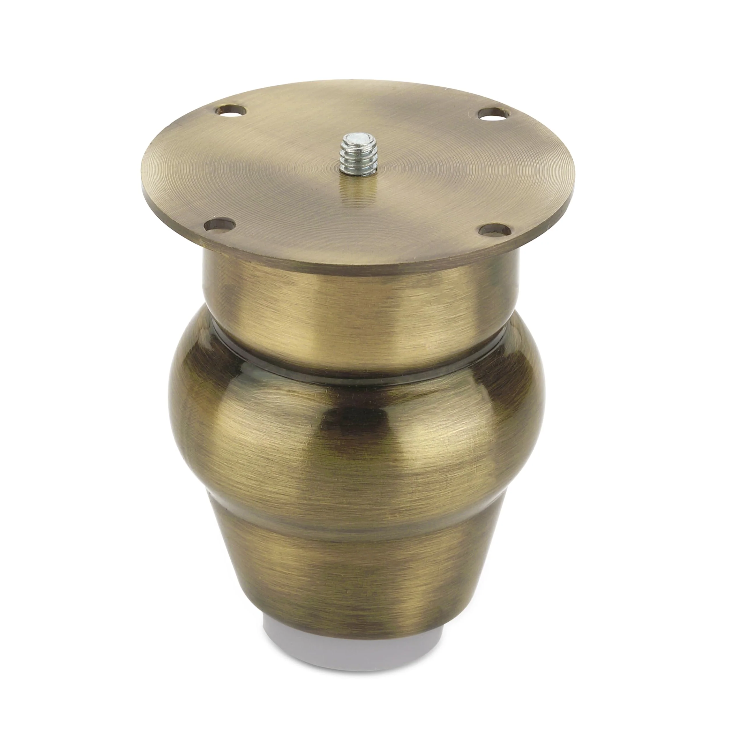Plantex Heavy Duty Round 3 inch Spare Sofa Legs for Bed Furniture/Sofa Legs for Furniture Fitting/Table Legs/Sofa Leg Set of 2 pcs (Brass Antique) - Image 7