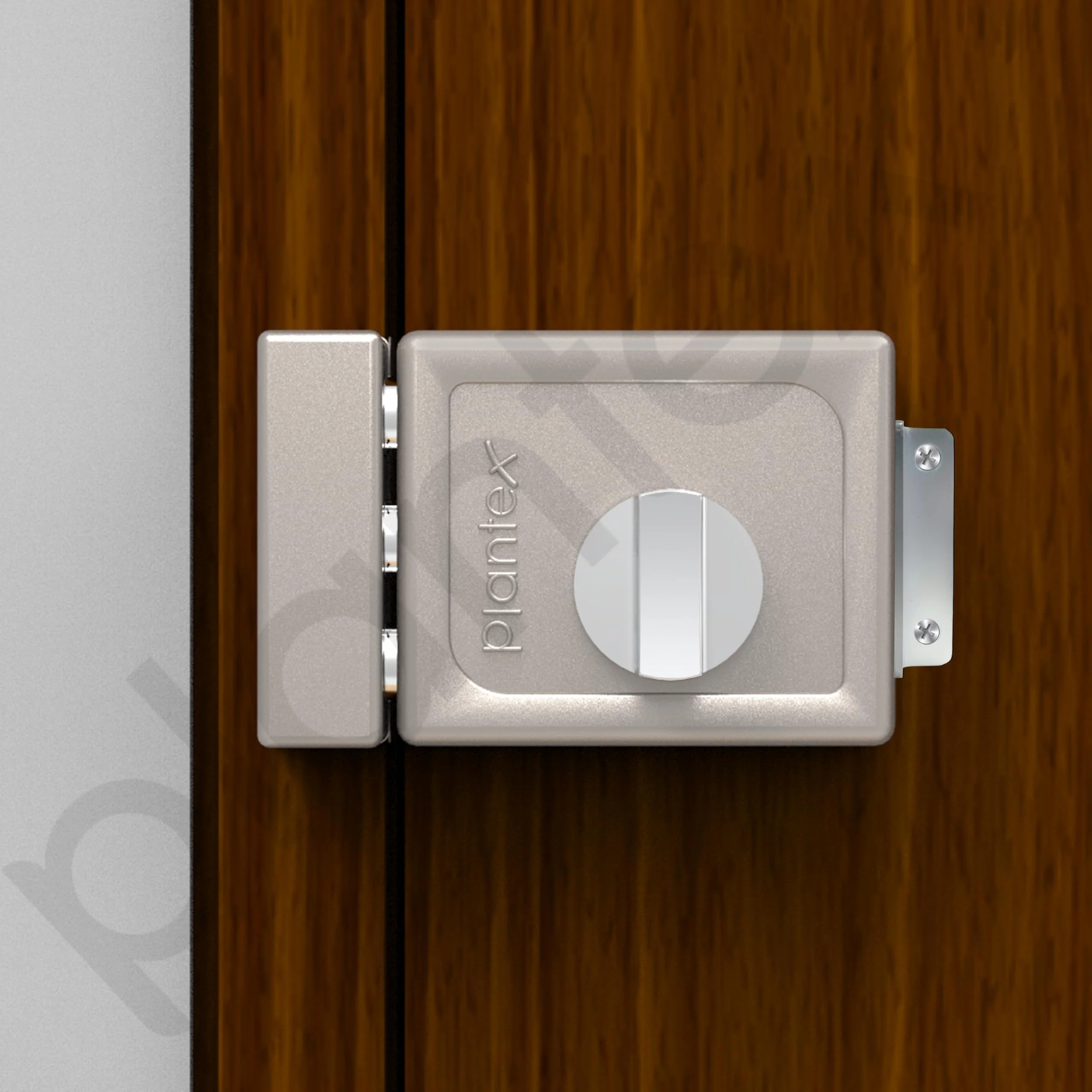 Plantex Heavy Duty Tri Bolt Lock with Key & Knob for Main Door/Suitable on Single Door for Home,Office,Hotel - Pack of 1 (Matt) - Image 5