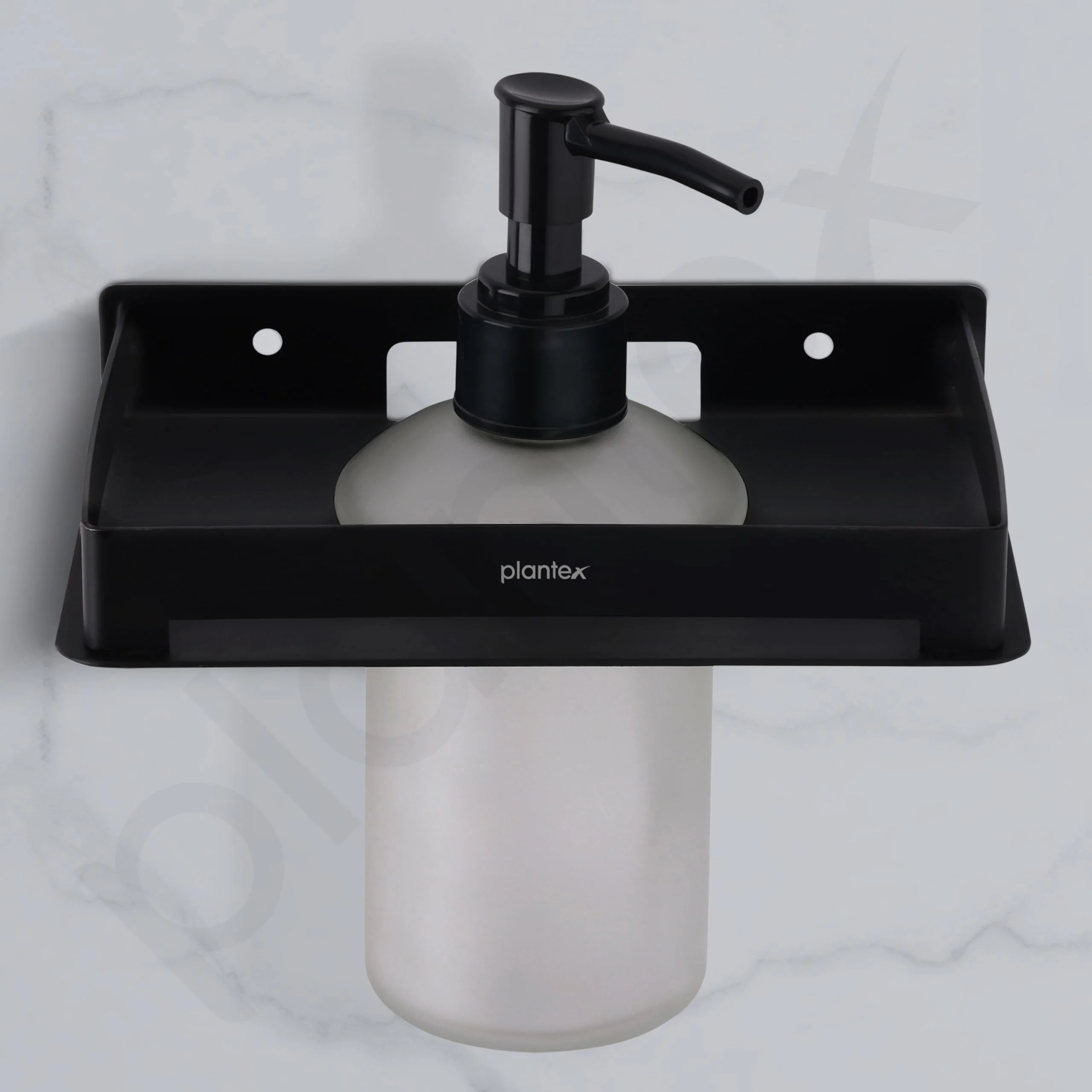 Plantex Liquid Soap Dispenser for Bathroom/Stainless Steel Shampoo Dispenser/Handwash Dispenser for Bathroom/Bathroom Accessories - Pack of 1 (Black) - Image 7