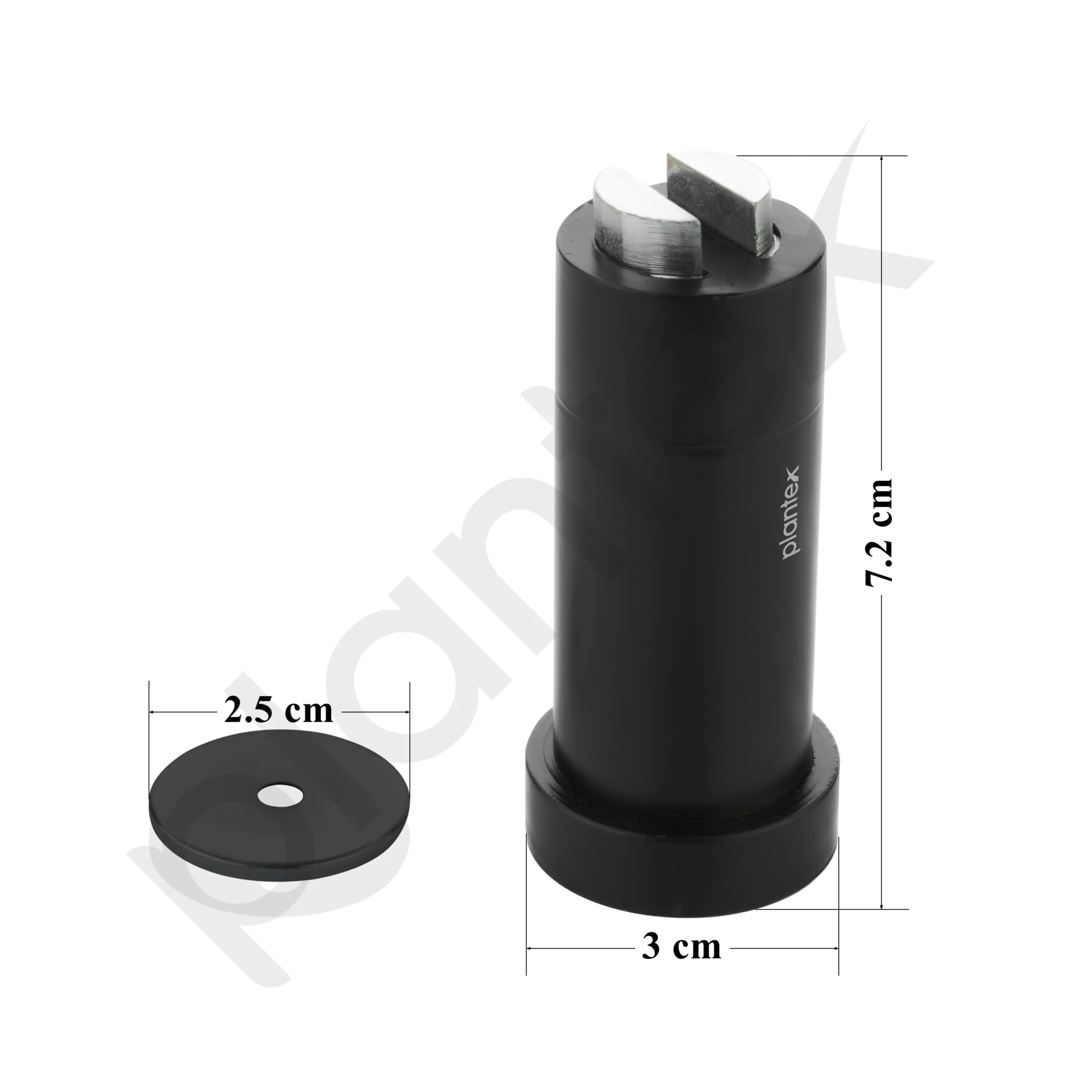 Plantex Magnet Door Stopper/Door Stopper for Main Door/Magnetic Door Stopper for Home/Door Stopper Magnet/Door Back Stopper - (Matt Black) - Image 4