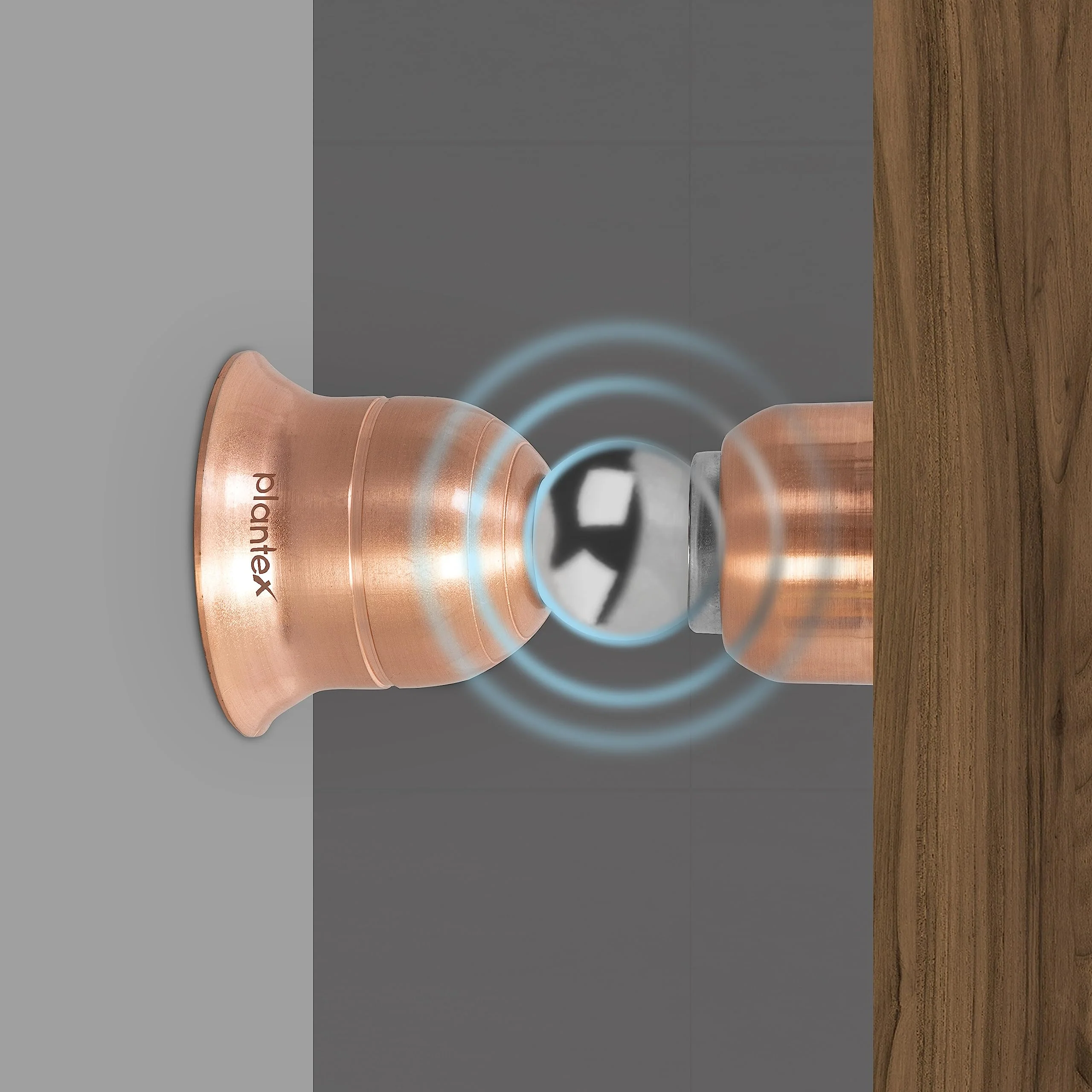 Plantex Magnetic Door Stopper for Home/Door Stopper Magnet/Gate Stopper for Main Door/Door Stopper for Home Magnetic (Rose Gold Finish) - Image 4