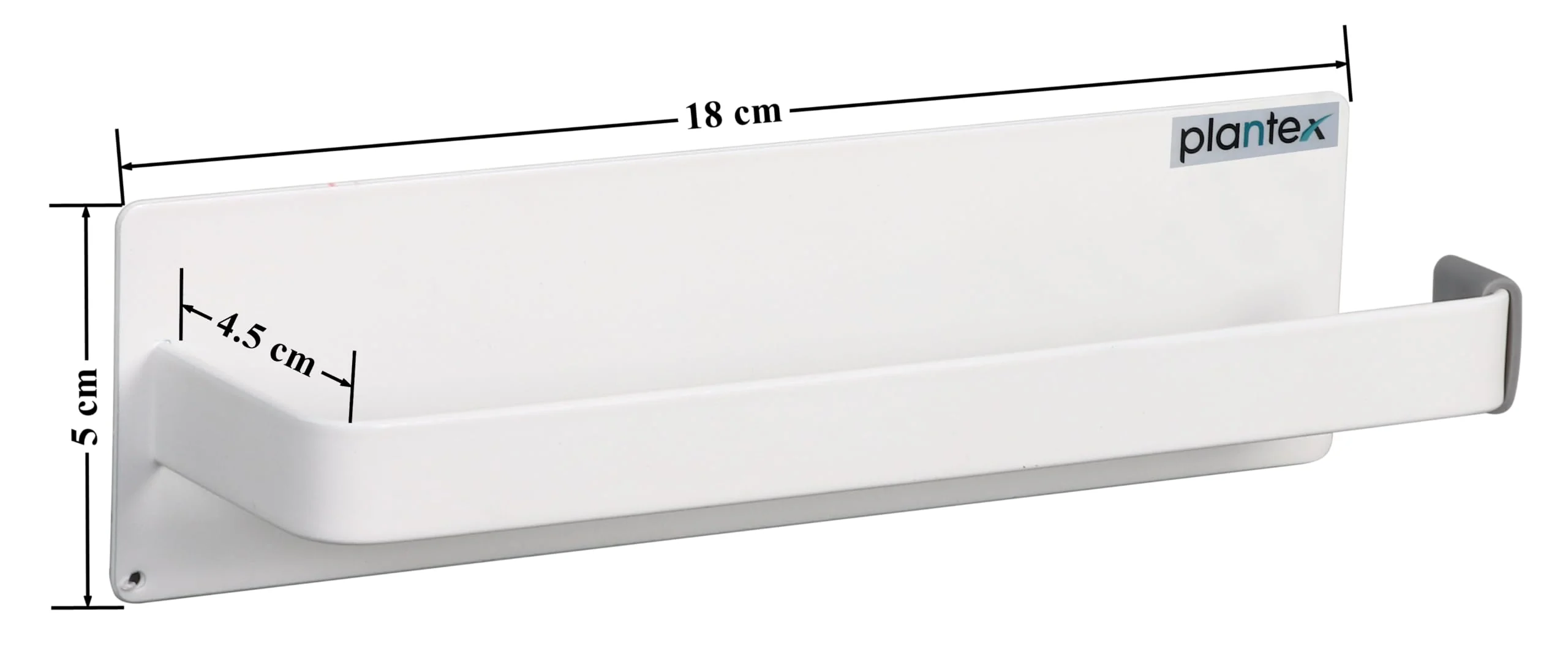 Plantex Magnetic Tissue Paper Holder for Kitchen and Bathroom - Tissue Box Stand for Kitchen Accessories (White) - Image 5