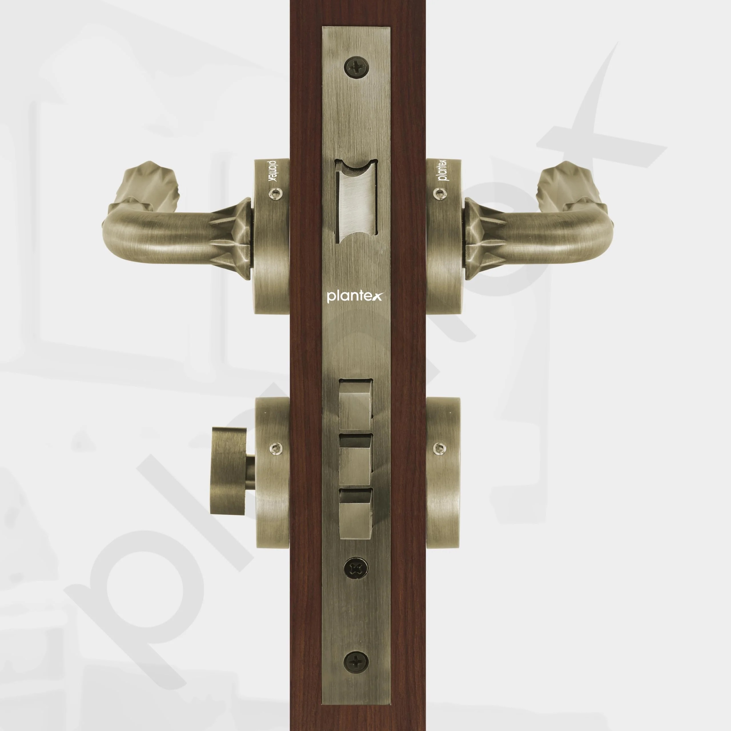 Plantex Main Door Lock/Mortise Lock for Door with 3 Years of Warranty - Robust Door Lock for Home with Brass Lock Body & Cylinder(7117 - Brass Antique) - Image 5