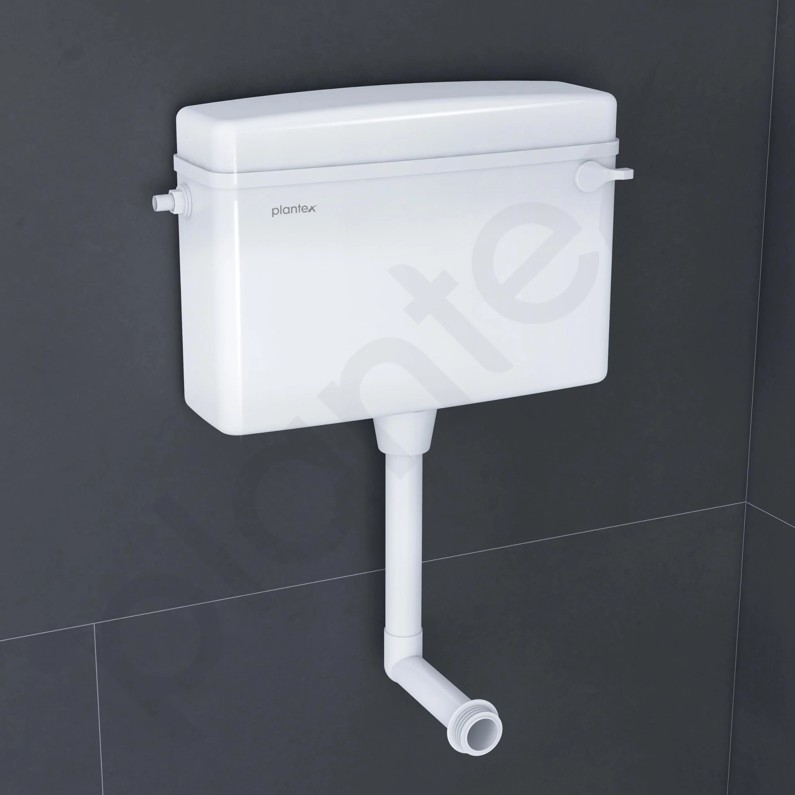 Plantex Polypropylene Toilet Flush Tank/Flush Tank for Toilet with 10 LTR Water Capacity/Side Lever Cistern for Bathroom - Pack of 1 (White) - Image 5