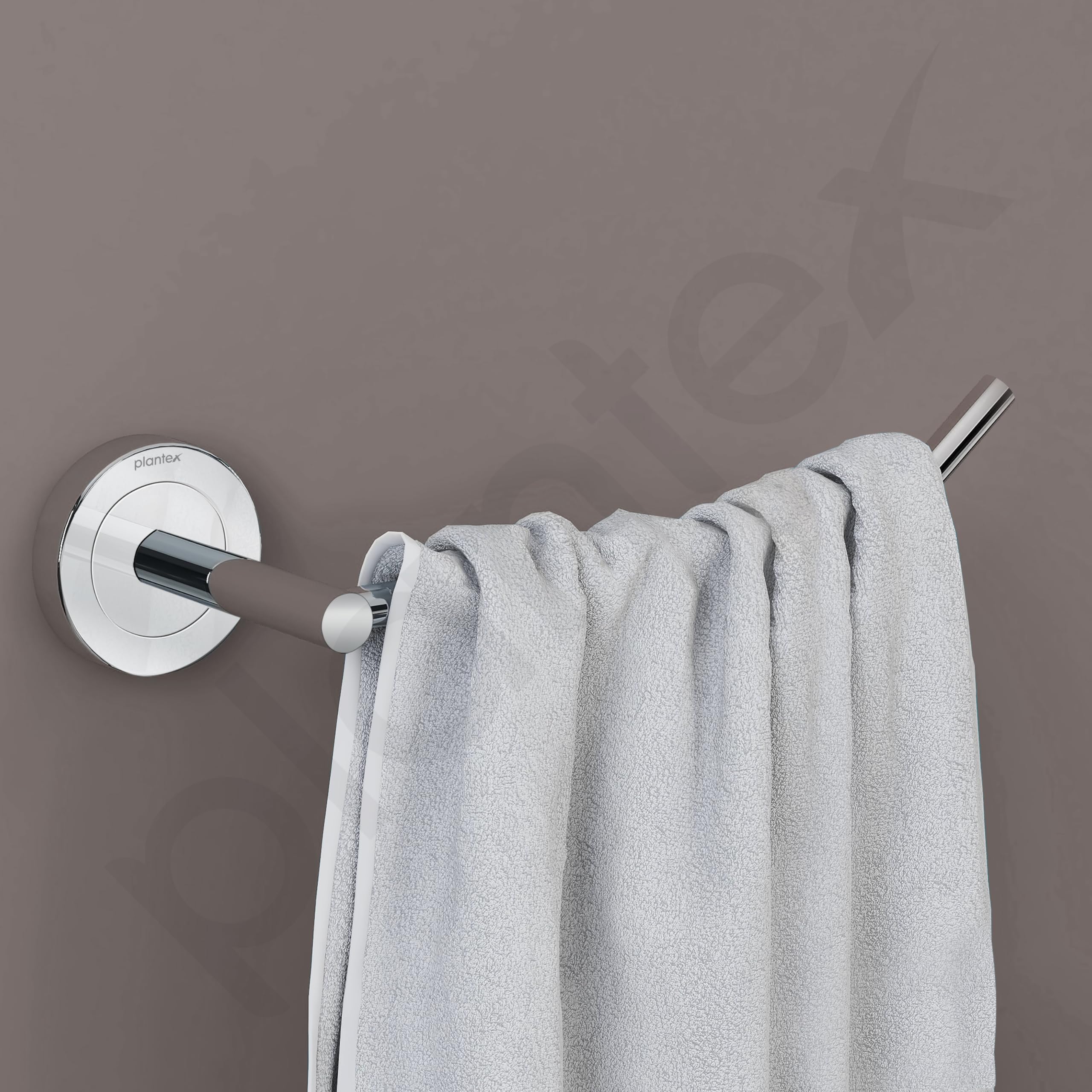 Plantex Stainless Steel Toilet Paper Roll Holder/Toilet Paper Holder/Toilet Roll Holder for Bathroom Accessories - Pack of 2 (Chrome) - Image 5