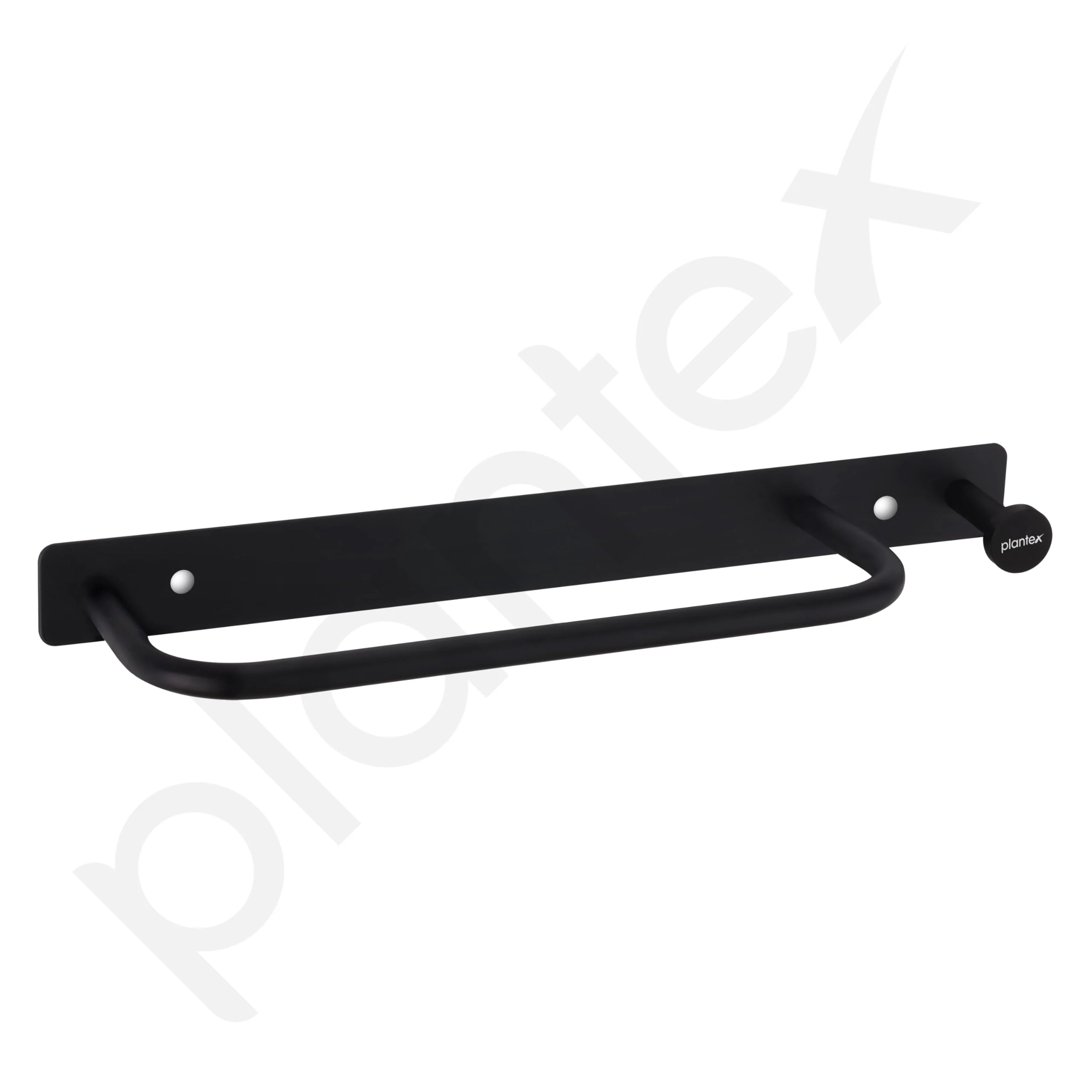 Plantex Towel Holder for Bathroom/Stainless Steel 9 inch Towel Rod/Towel Bar/Towel Hanger/Bathroom Accessories -Pack of 1 (Black) - Image 6