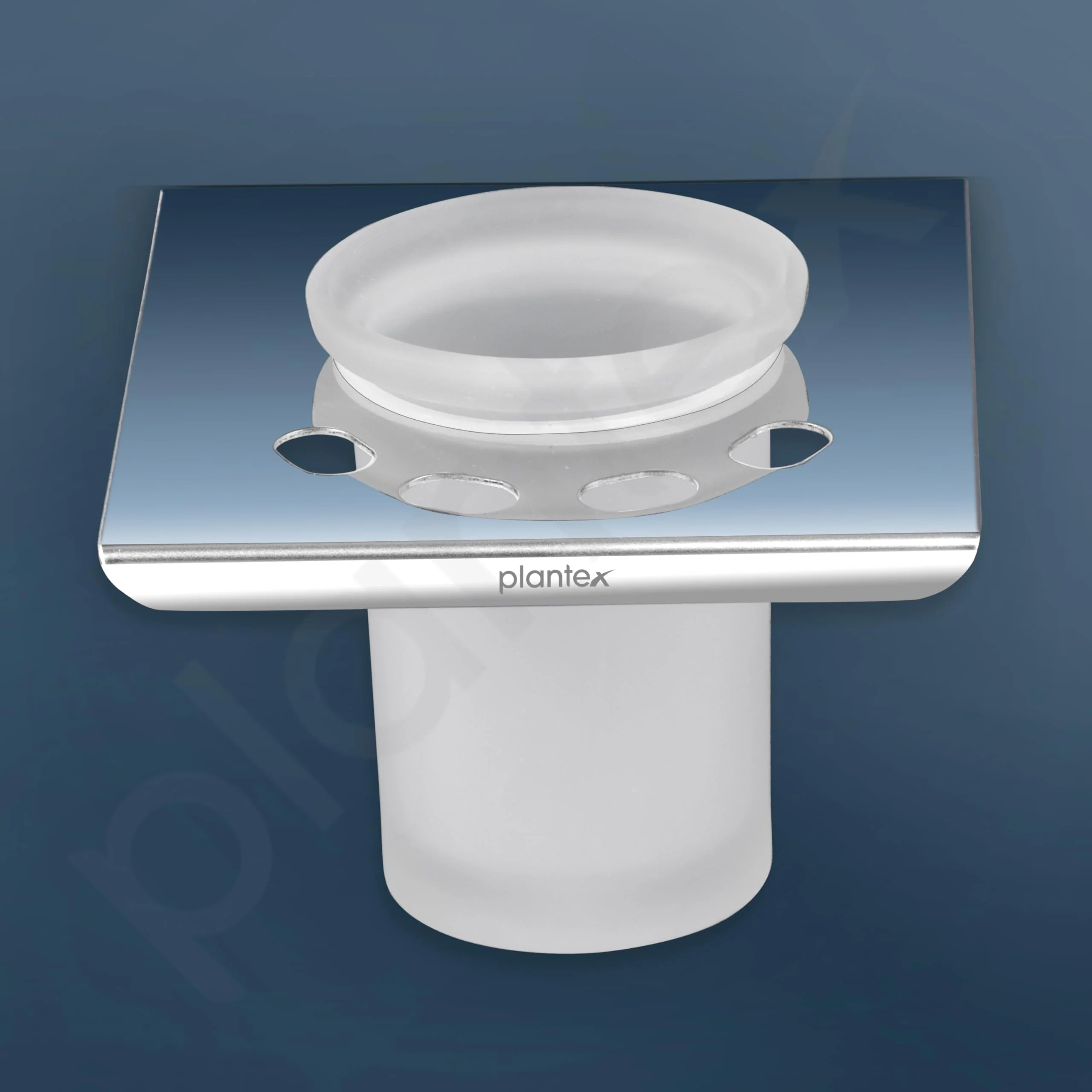 Plantex Tumbler Holder for Bathroom/Stainless Steel Toothbrush Holder/Toothpaste Holder/Bathroom Accessories - (Chrome) - Image 4