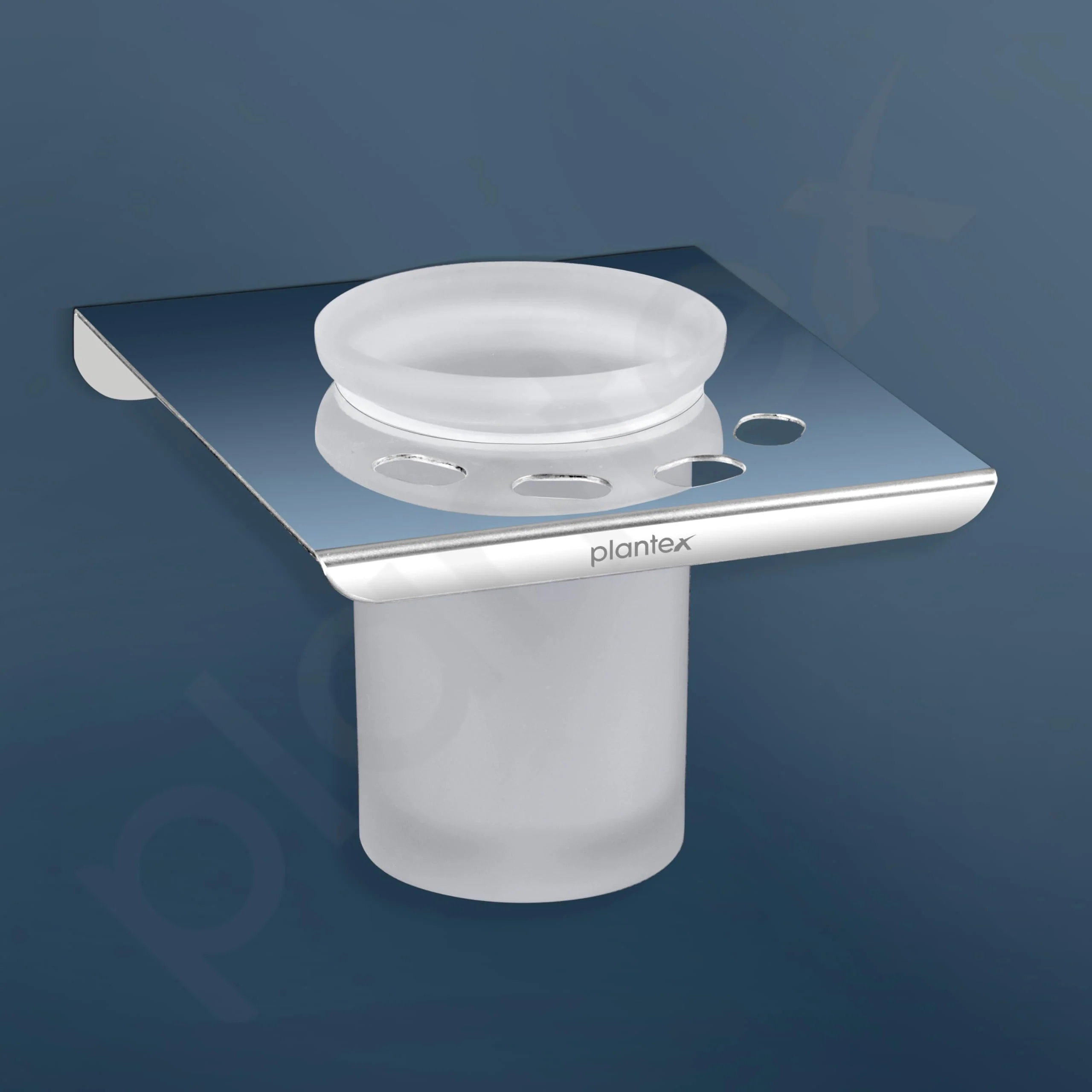 Plantex Tumbler Holder for Bathroom/Stainless Steel Toothbrush Holder/Toothpaste Holder/Bathroom Accessories - (Chrome) - Image 6